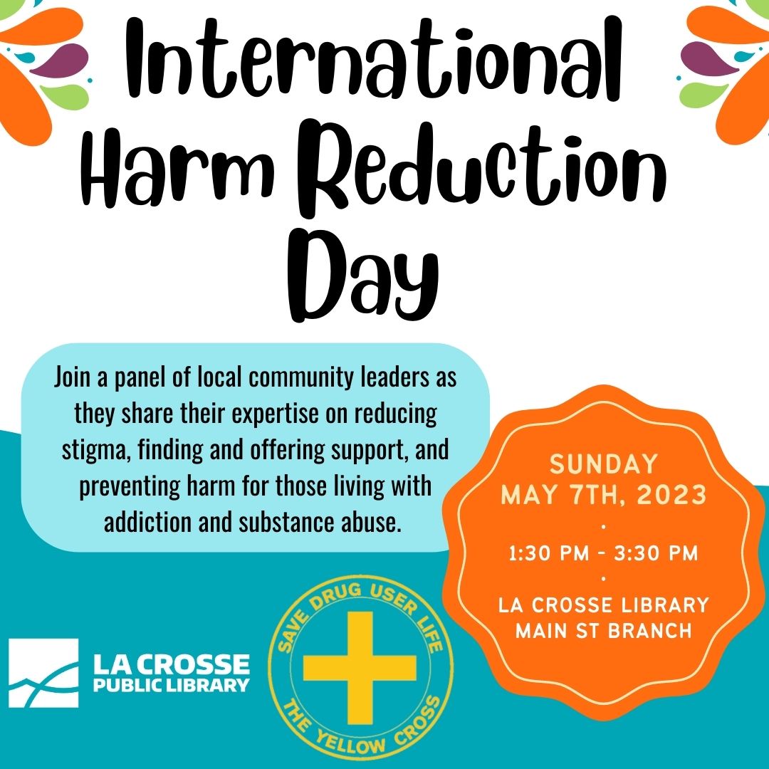 Poster for International Harm Reduction Day