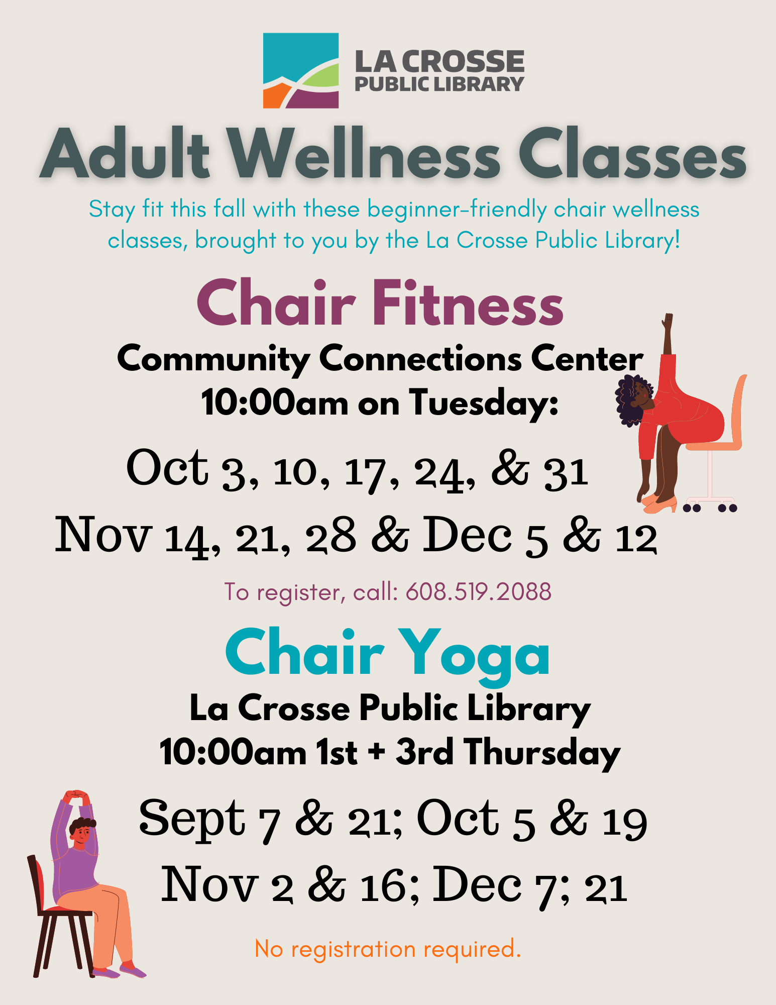 Chair Wellness Schedule