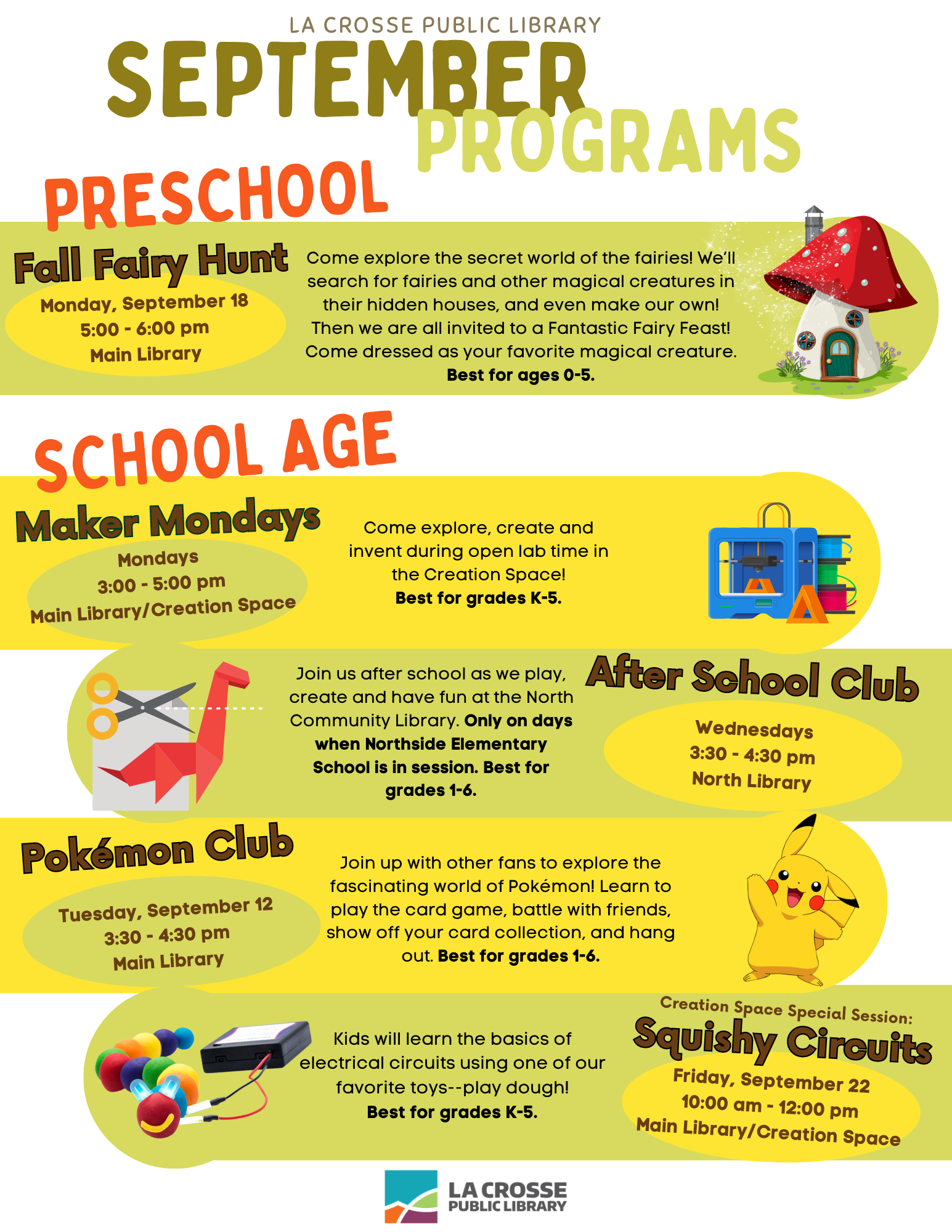 Children's programs September 2023