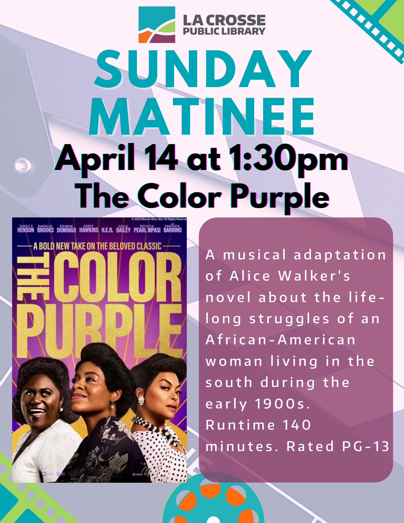 The Color Purple Film Poster