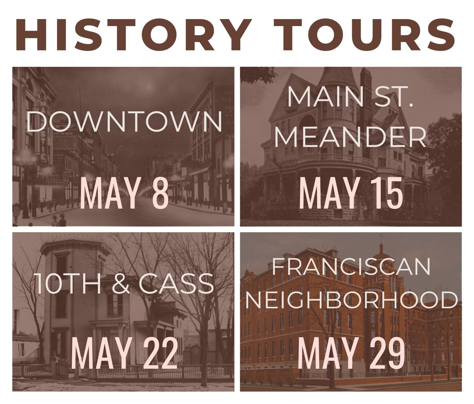 2024 history tour schedule