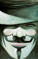 "V for Vendetta" by Alan Moore and David Lloyd