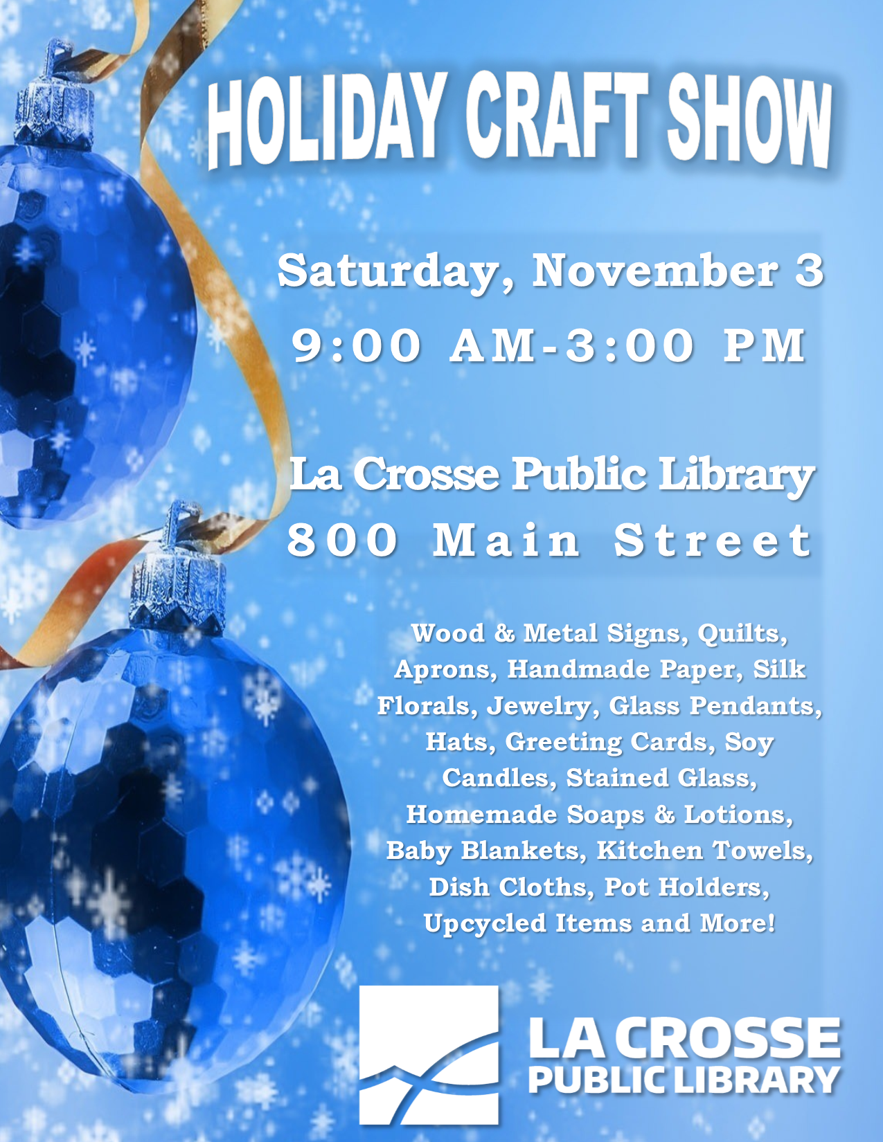 Holiday Craft Show | La Crosse Public Library