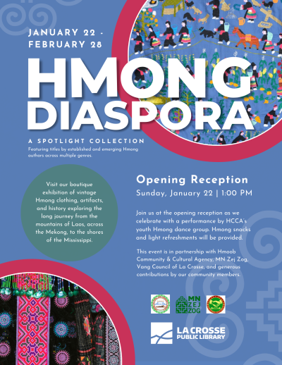Hmong Diaspora exhibit flyer