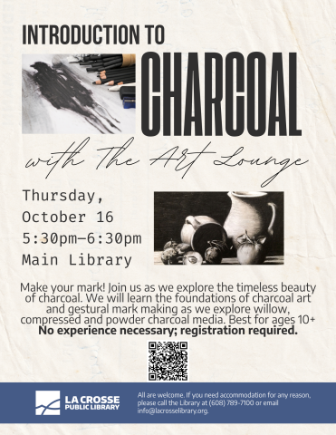 Introduction to Charcoal with The Art Lounge
