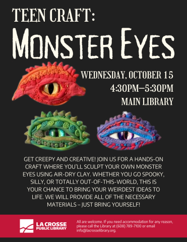 Teen Craft: Monster Eyes