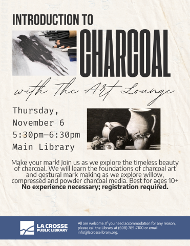 Introduction to Charcoal with The Art Lounge