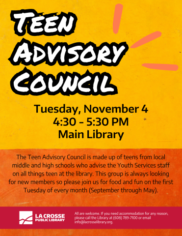 Teen Advisory Council