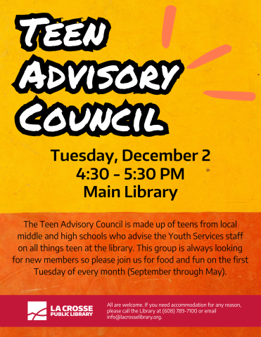 Teen Advisory Council