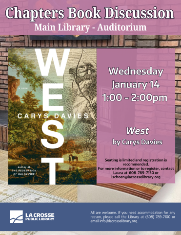 Chapters Book Discussion: West by Carys Davies