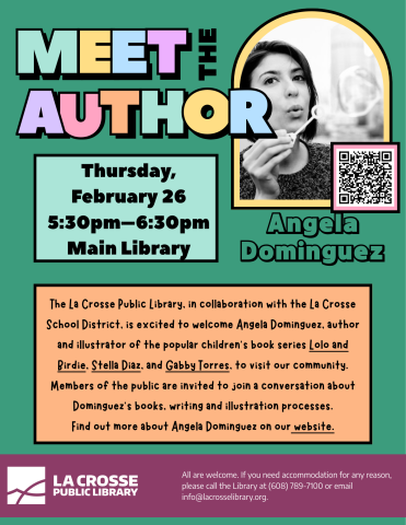 Children's Author Visit: Angela Dominguez