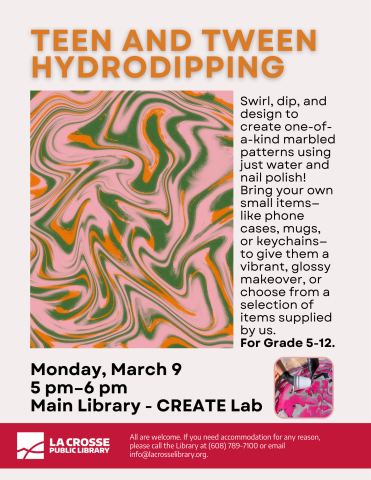 Teen and Tween Hydrodipping