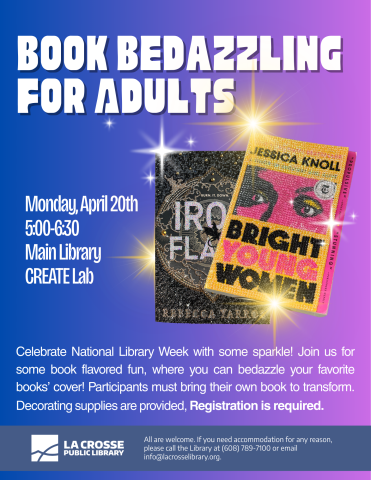 Book Bedazzling for Adults