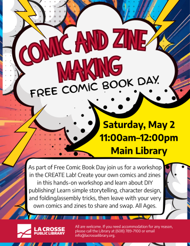 Comic and Zine Making-Free Comic Book Day