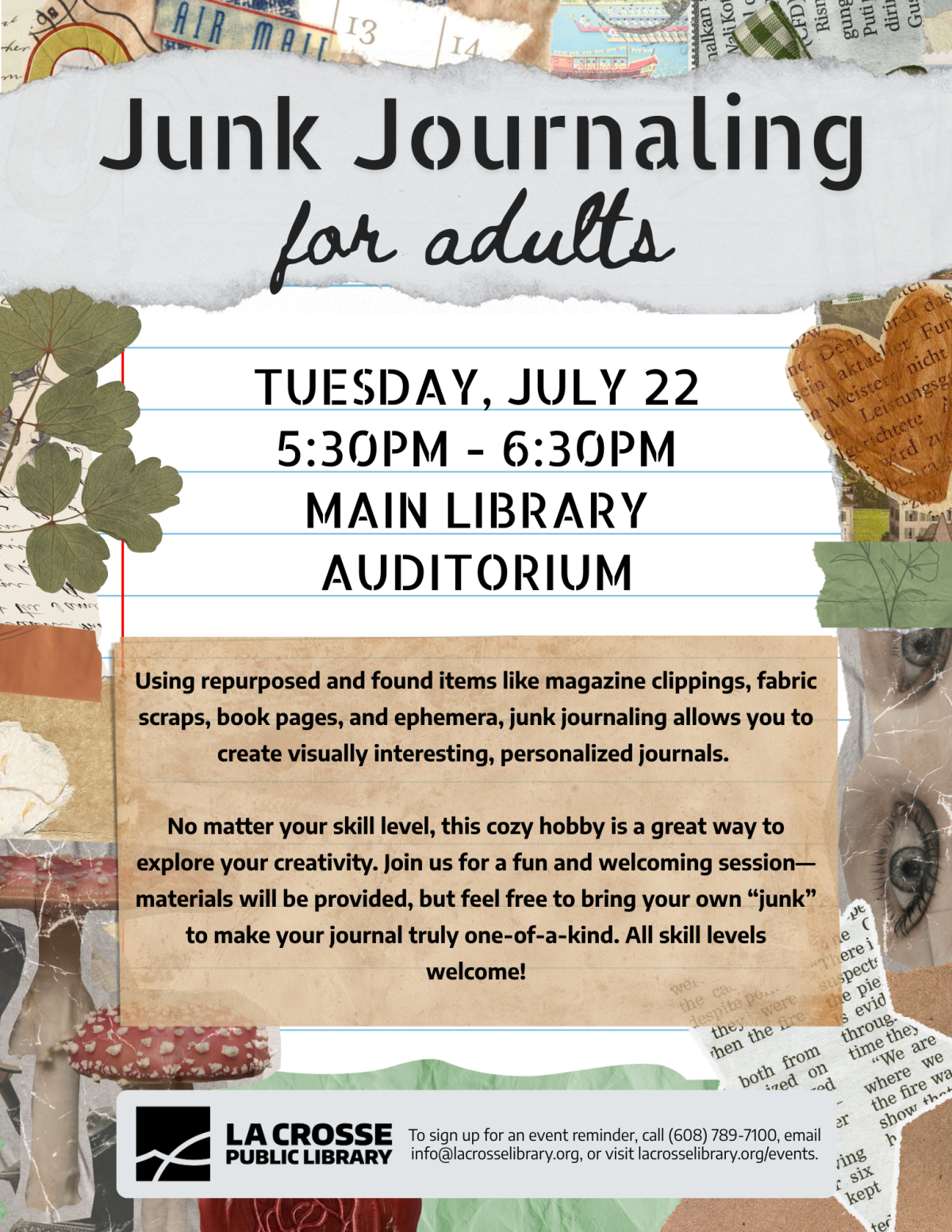 Junk Journaling for Adults