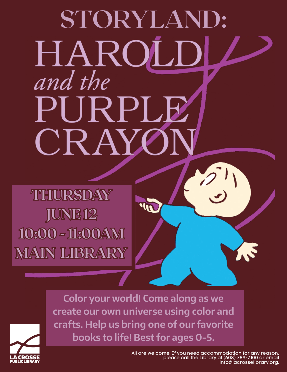 Storyland: Harlod and the Purple Crayon
