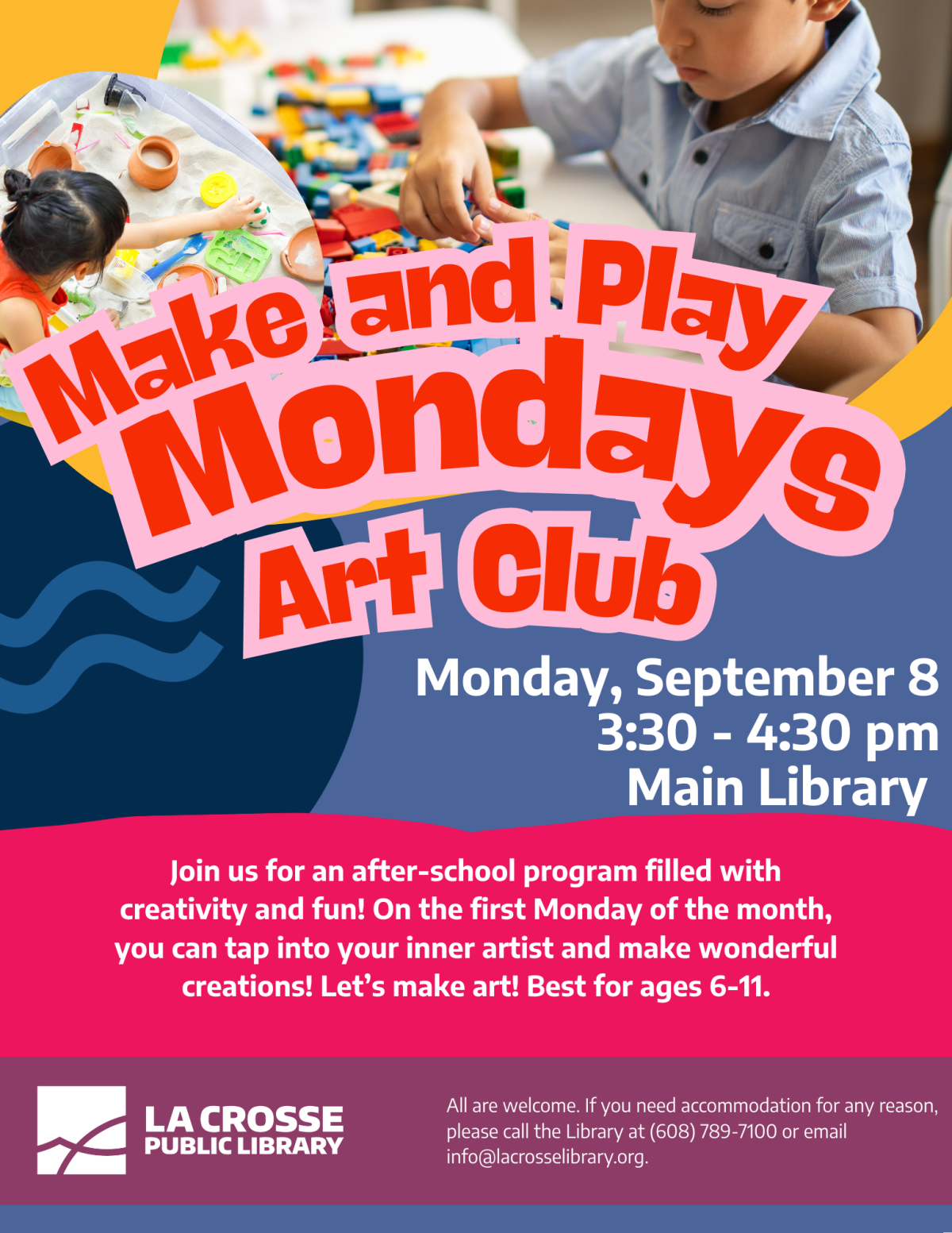 Make and Play Mondays: Art Club