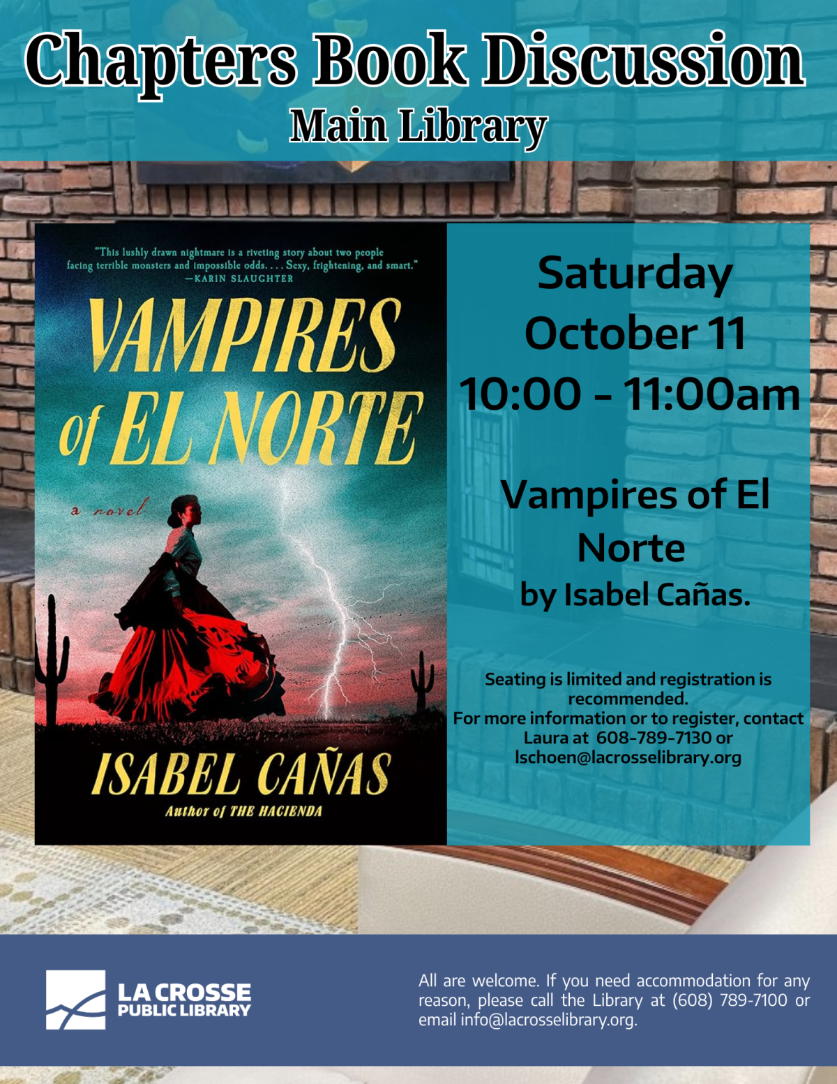 Chapters Book Discussion: Vampires of El Norte