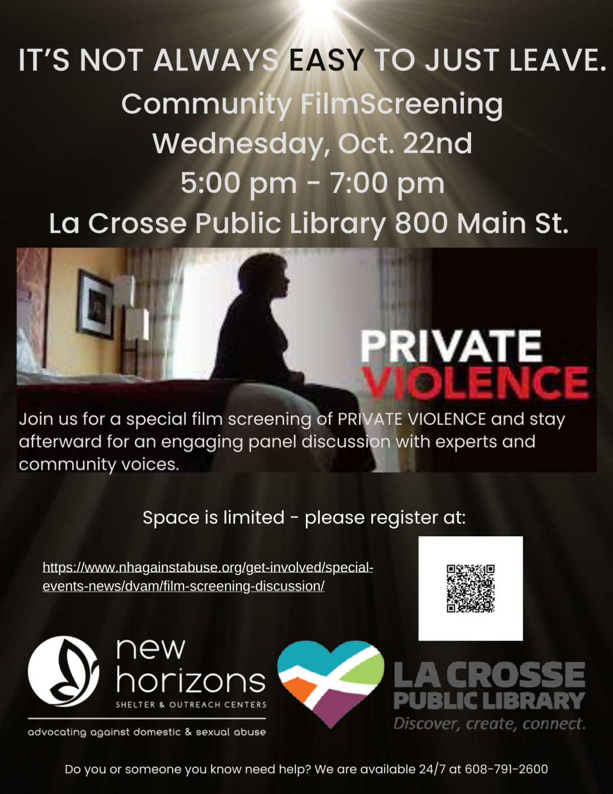 Movies with a Mission: PRIVATE VIOLENCE