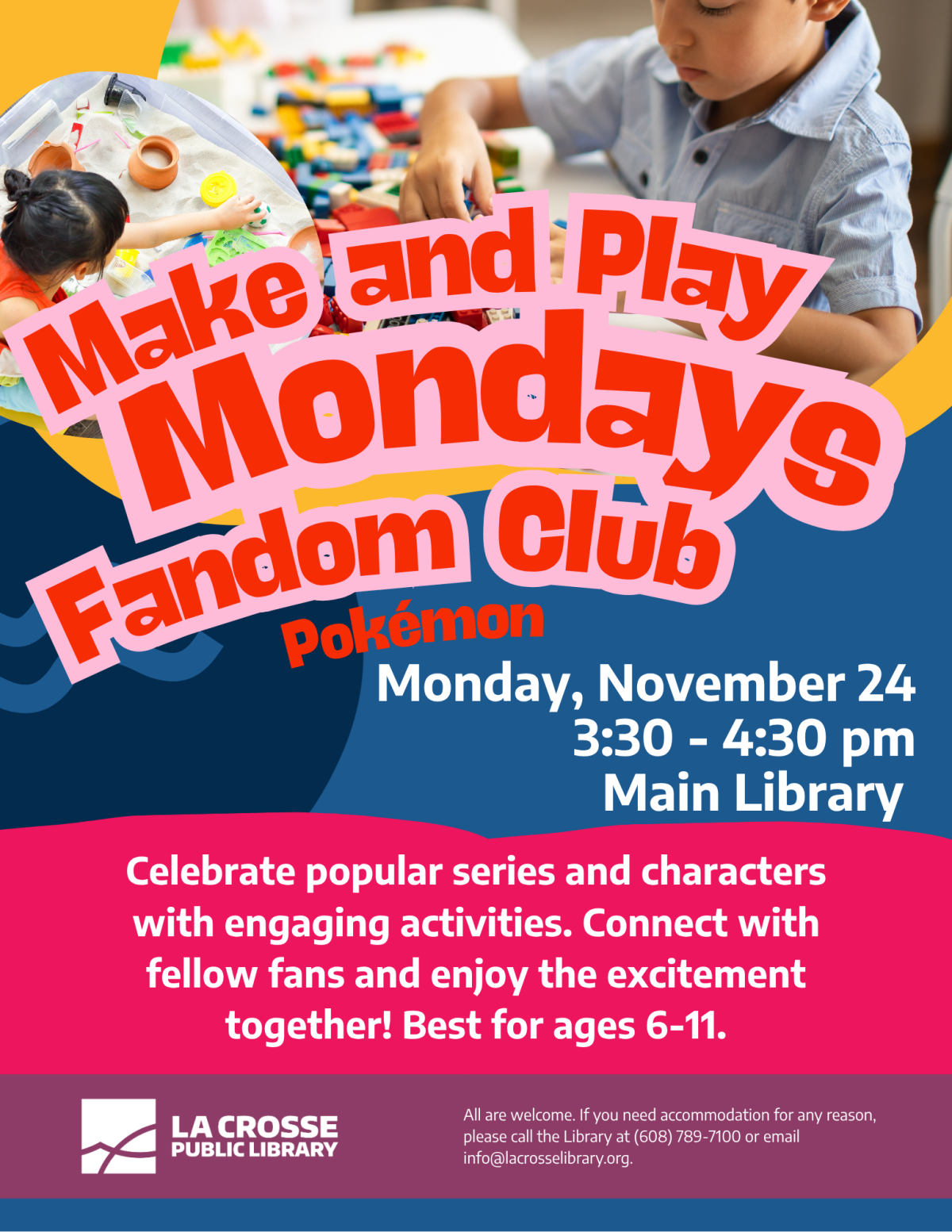 Make & Play Mondays: Fandom Club (Pokémon)