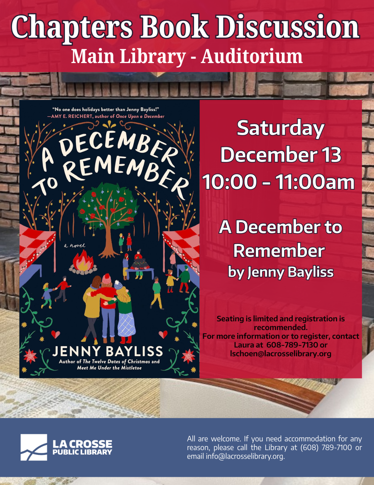 Chapters Book Discussion: A December to Remember