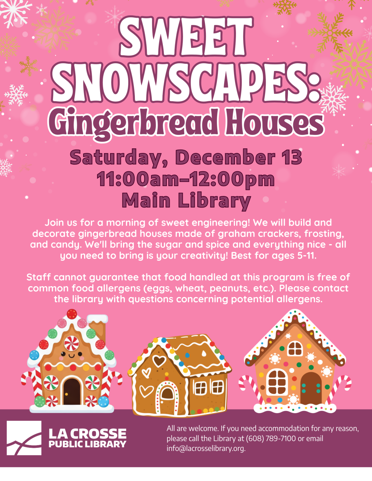 Sweet Snowscapes: Gingerbread Houses