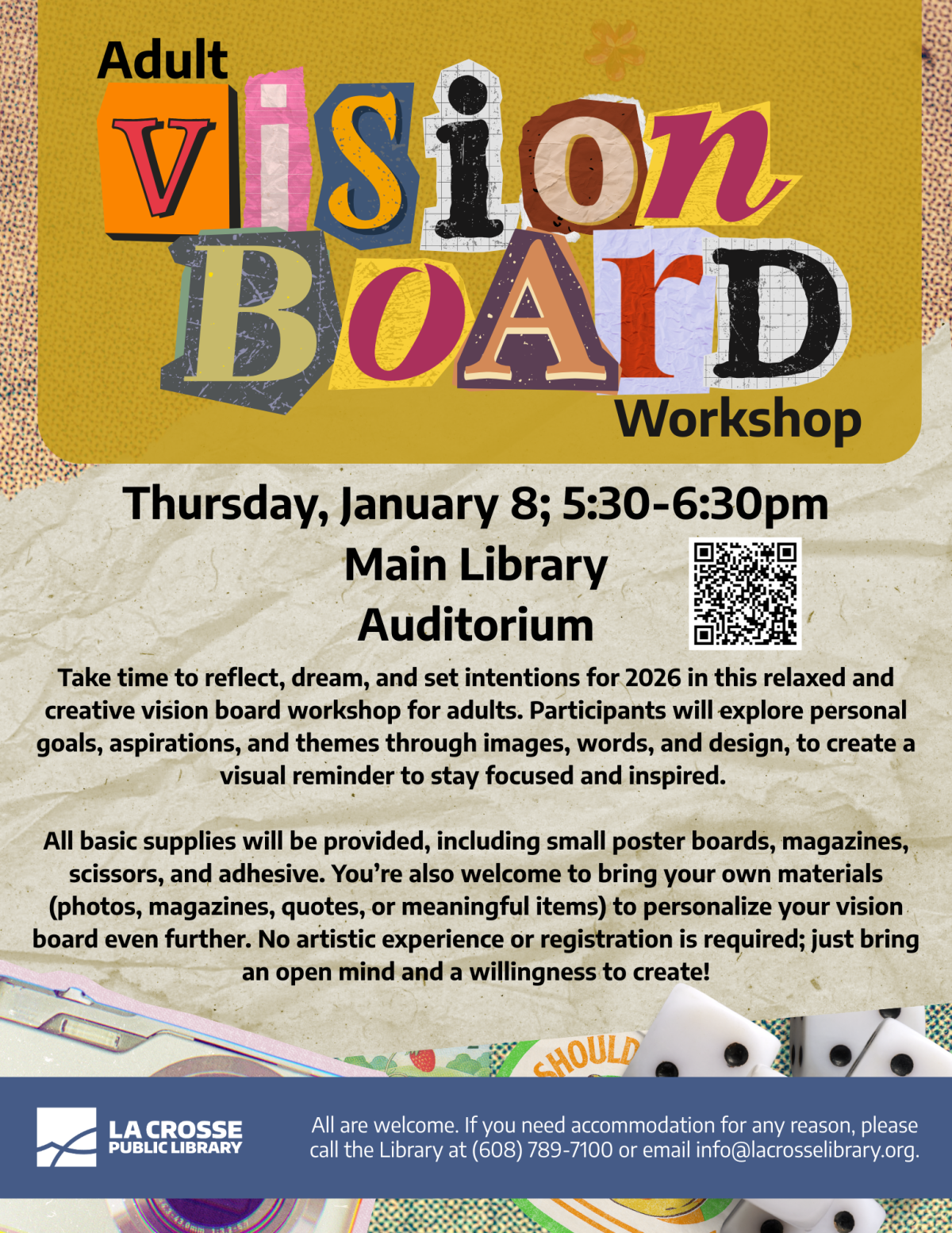 Adult Vision Board Workshop