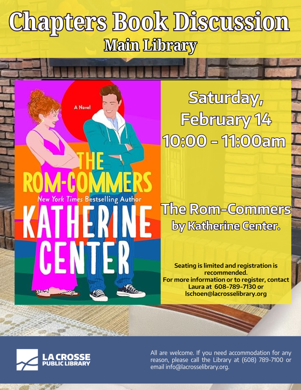 Chapters Book Discussion: The Rom-Commers