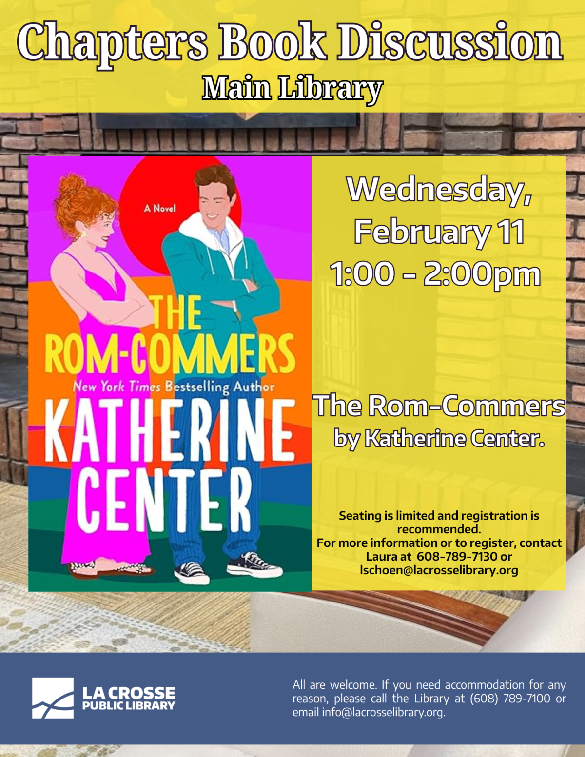 Chapters Book Discussion: The Rom-Commers
