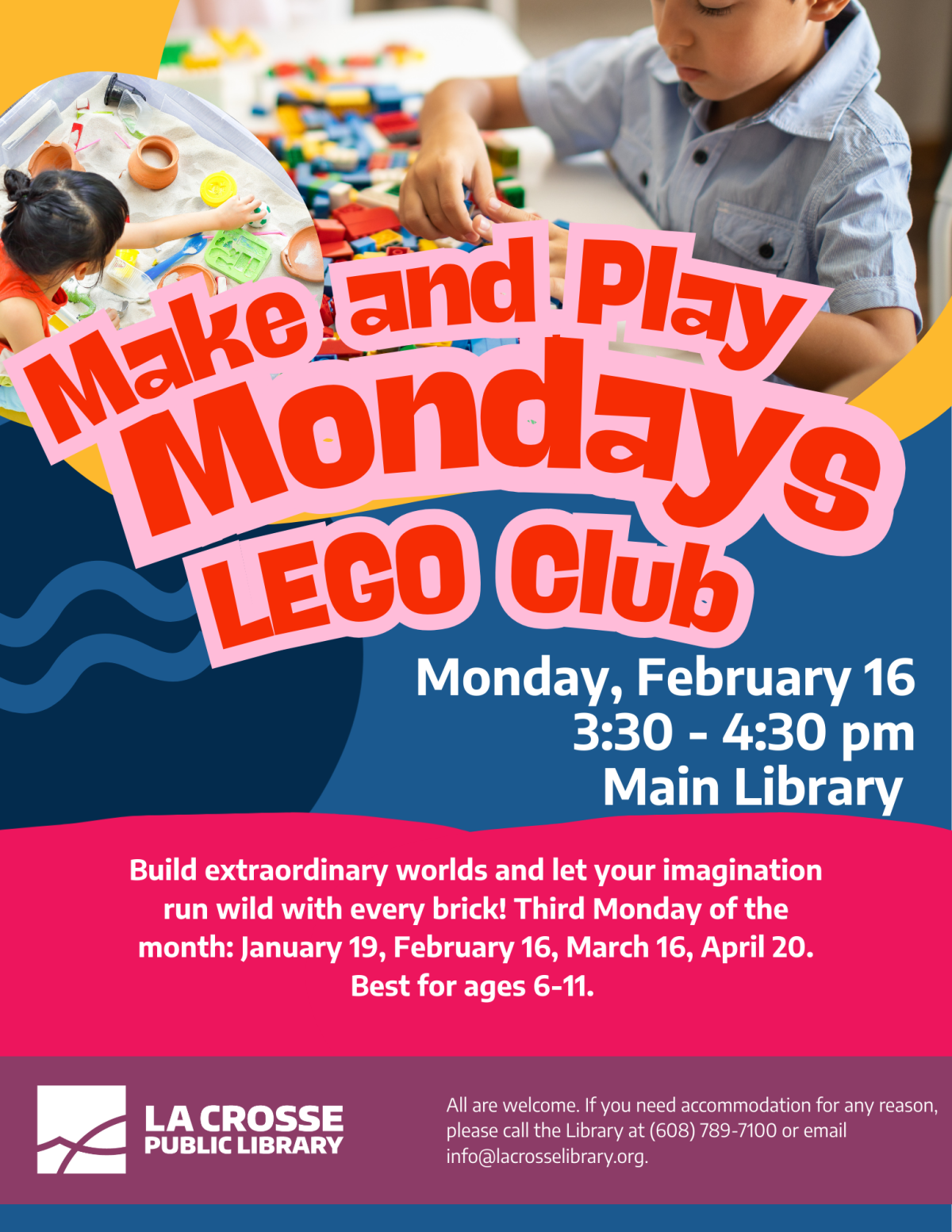 Make and Play Mondays: LEGO Club