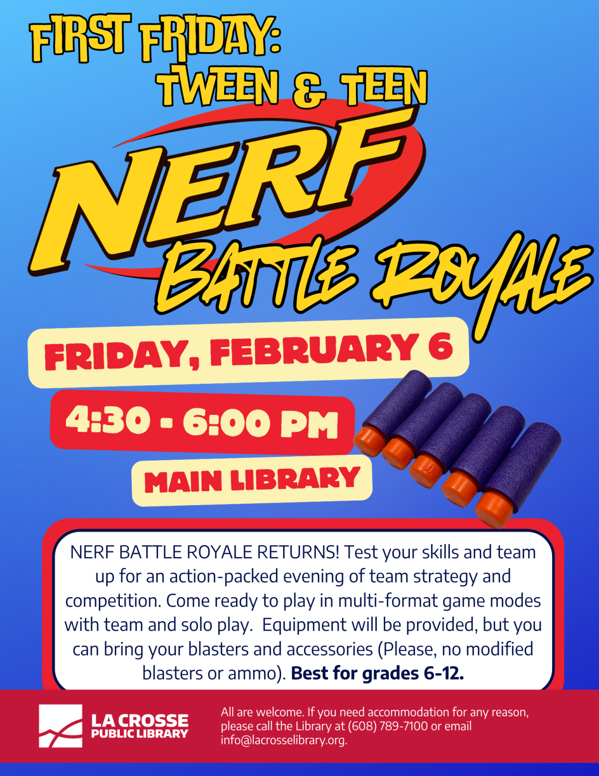 First Friday: Nerf Battle Royale