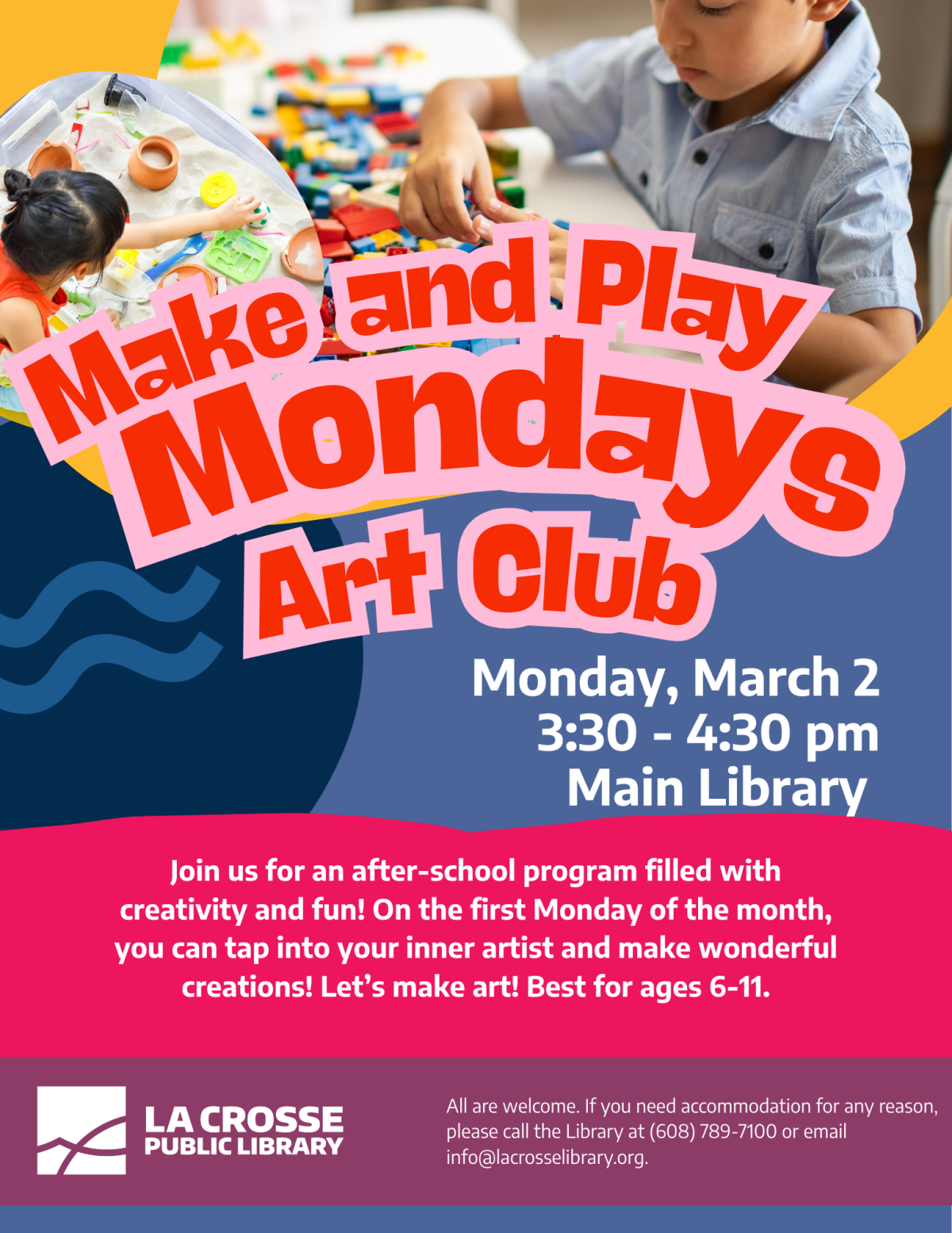 Make & Play Mondays: Art Club