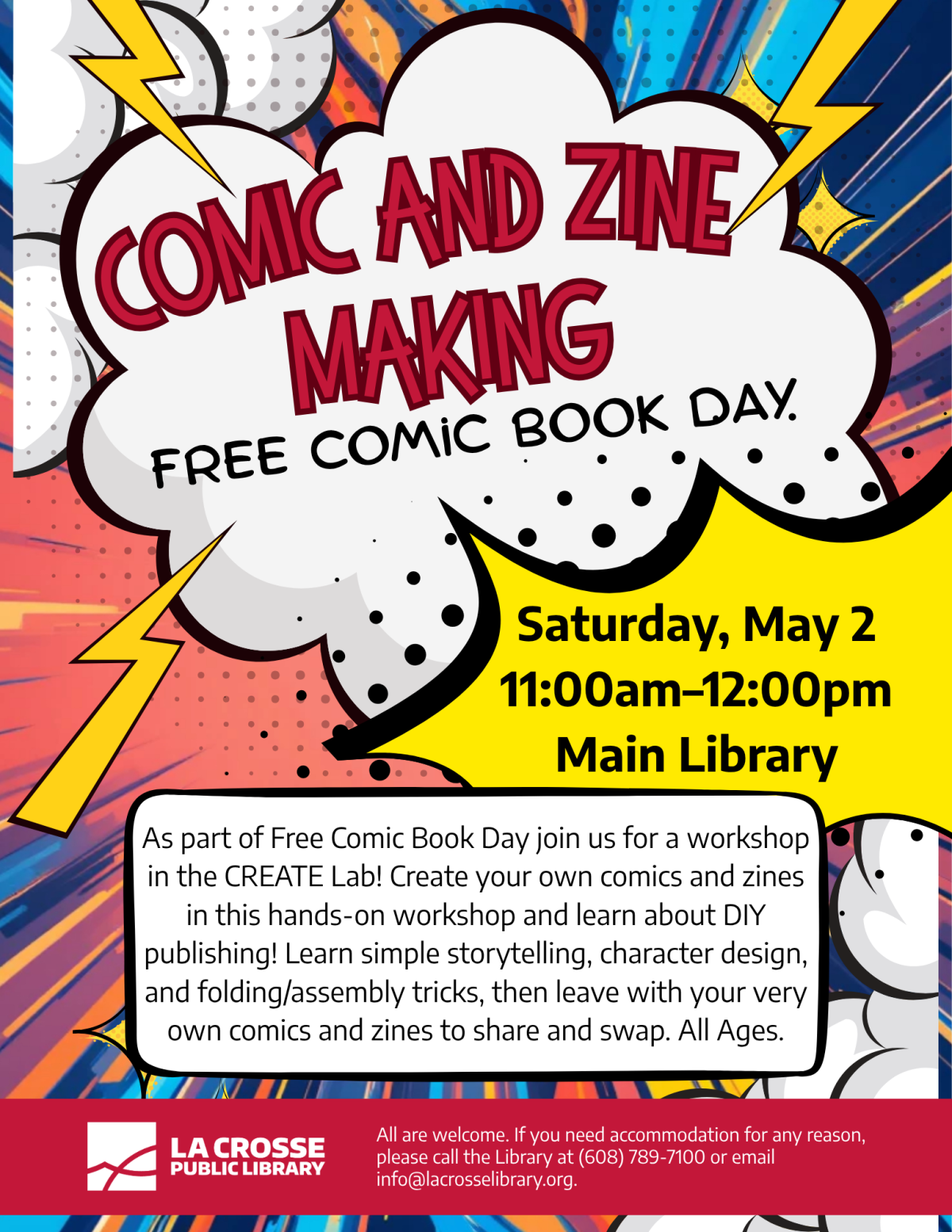 Comic and Zine Making-Free Comic Book Day